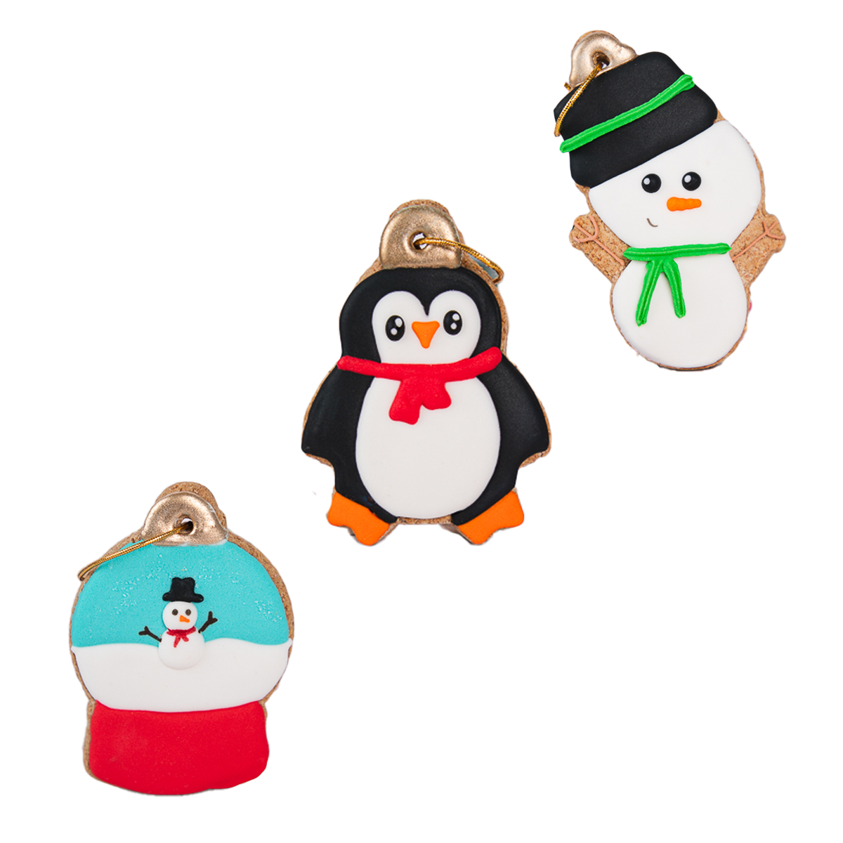 Premio Galleta Para Perro de Navidad Woof Treats  – 3 pzs