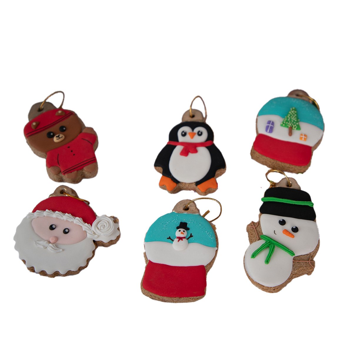 Premio Galleta Para Perro de Navidad Woof Treats  – 6 pzs