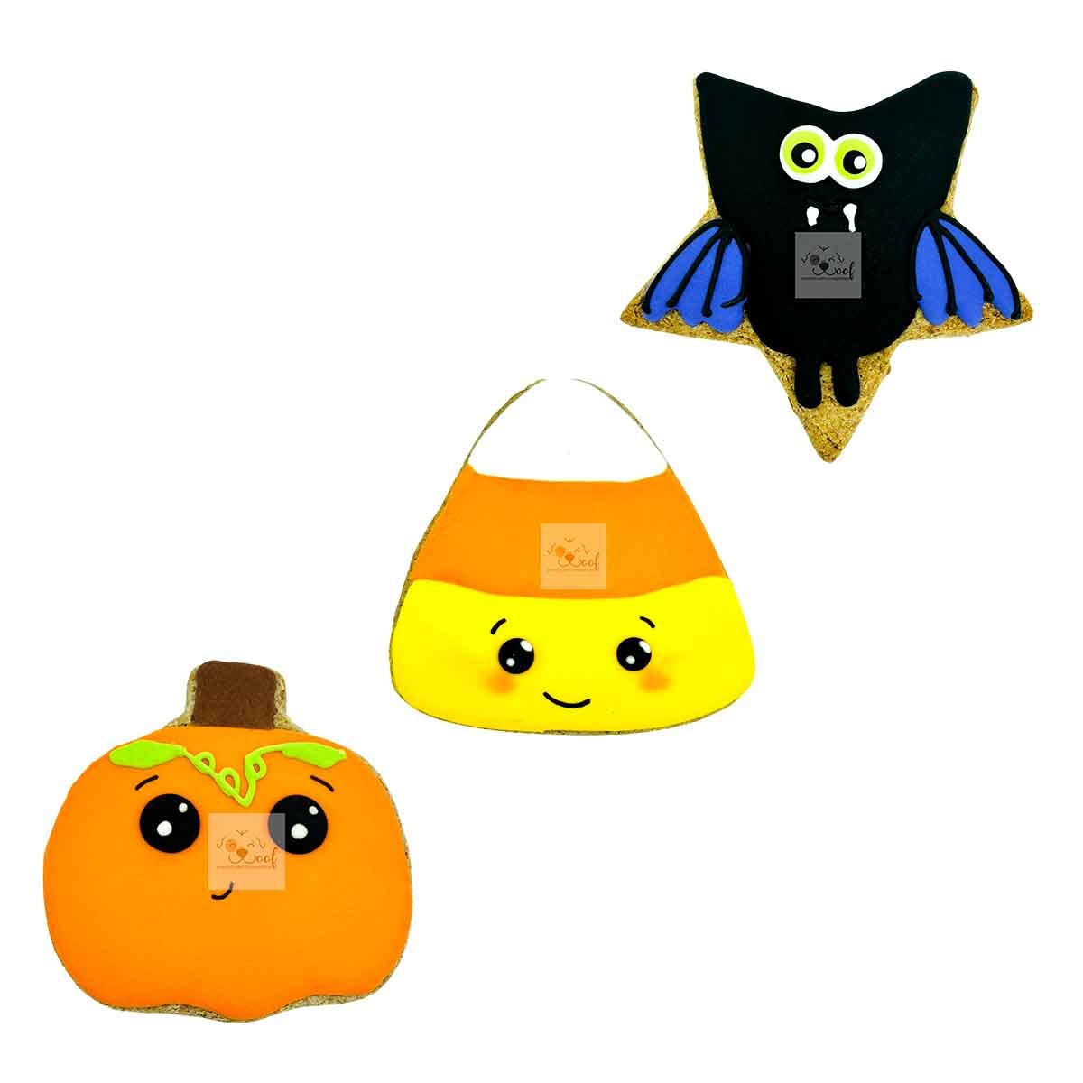 Premio Galleta Para Perro de Halloween – 3 pzs