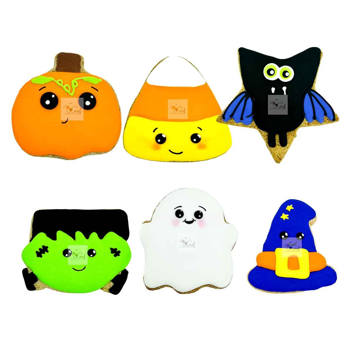 Premio Galleta Para Perro de Halloween – 6 pzs